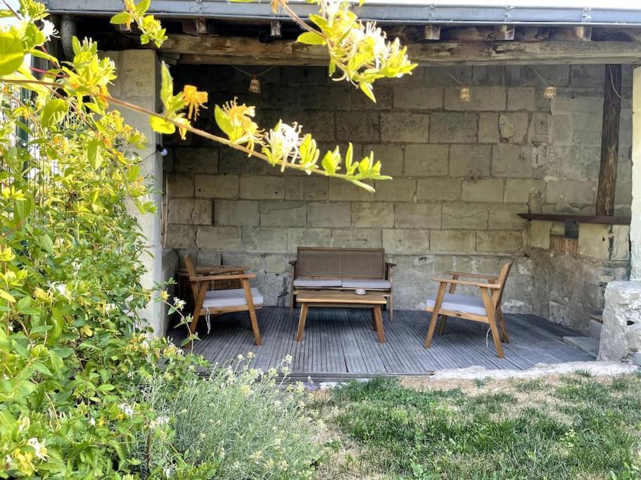 Chez Juliette - Maison Et Jardin - Bord De Loire A Saumur Zewnętrze zdjęcie